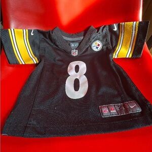 Nike Kids Black and Yellow Sports Jersey